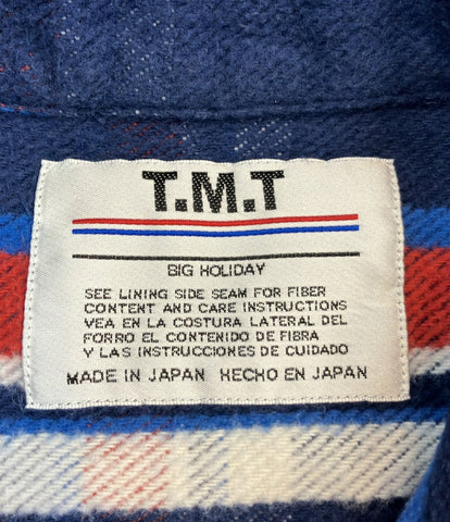 ティーエムティー チェック柄 長袖シャツ ジャケット メンズ SIZE L (L) TMT