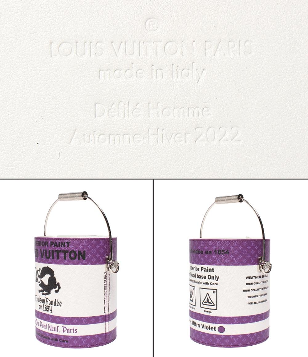 美品 ルイ・ヴィトン 3way ハンドバッグ ショルダーバッグ 斜め掛け LV ペイント カン M81591 レディース LOUIS VUITTON