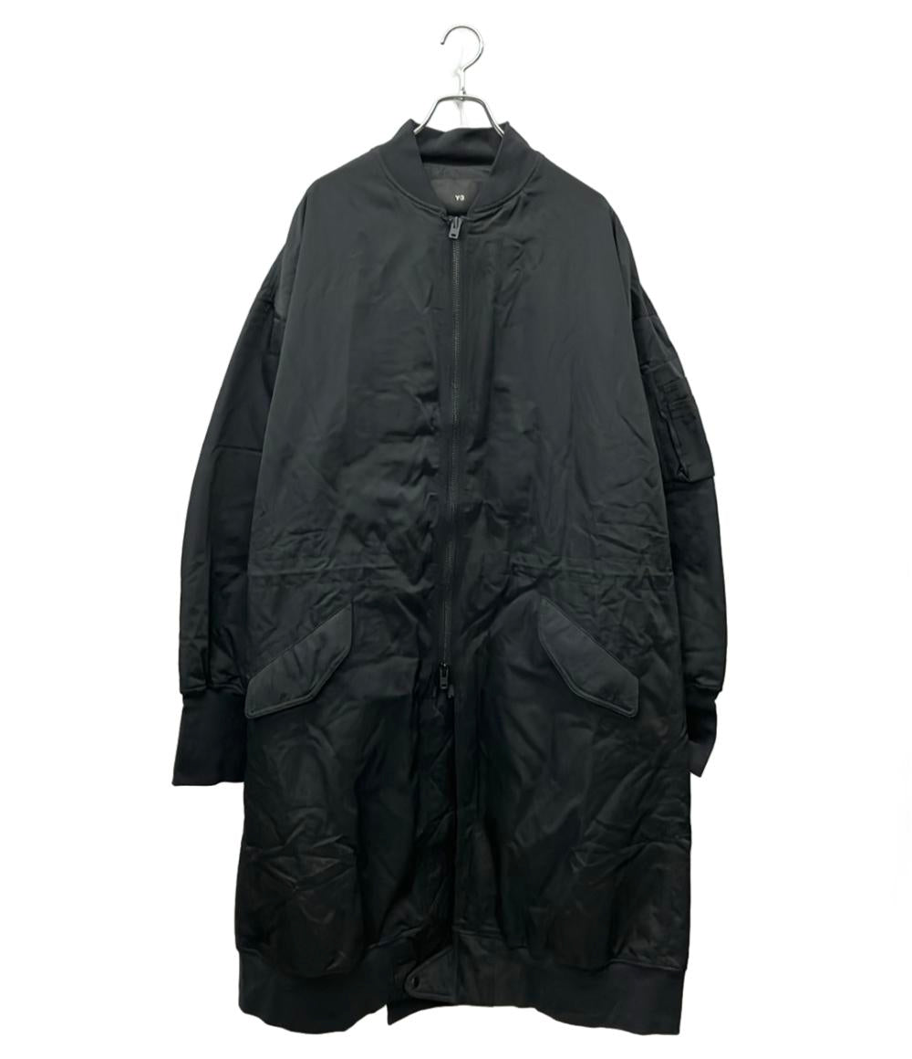 美品 Y-3 LONG BOMBER PARKA COAT メンズ SIZE M ワイスリー