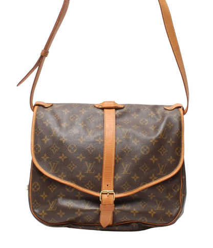 ルイ・ヴィトン ショルダーバッグ 斜め掛け ソミュール35 モノグラム M42254 レディース LOUIS VUITTON