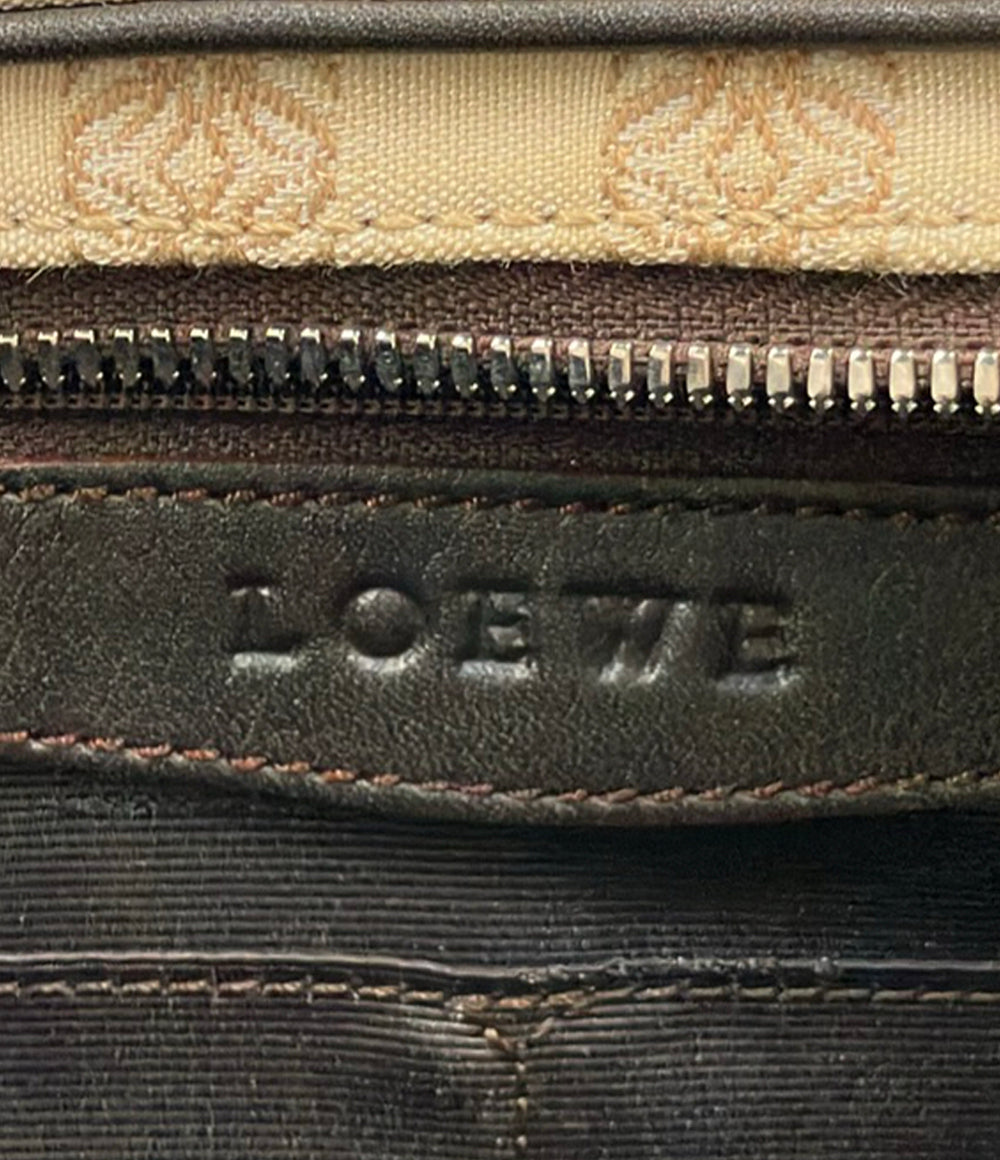 LOEWE ハンドバッグ センダ  アナグラム キャンバス レディース ロエベ