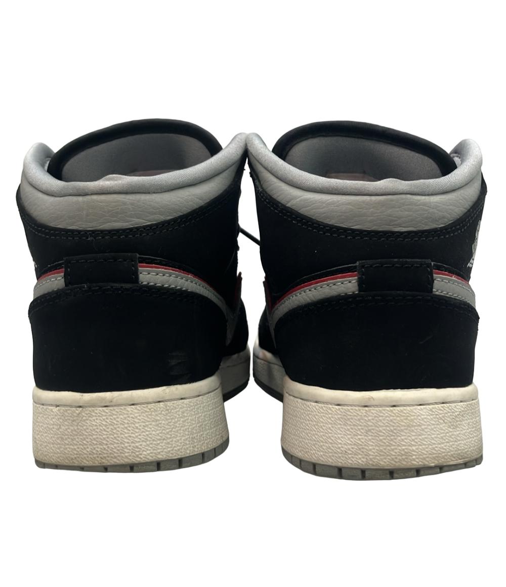 NIKE ミドルカットスニーカー エア ジョーダン 1 MID 554725-060 レディース SIZE 23.5 (M) ナイキ