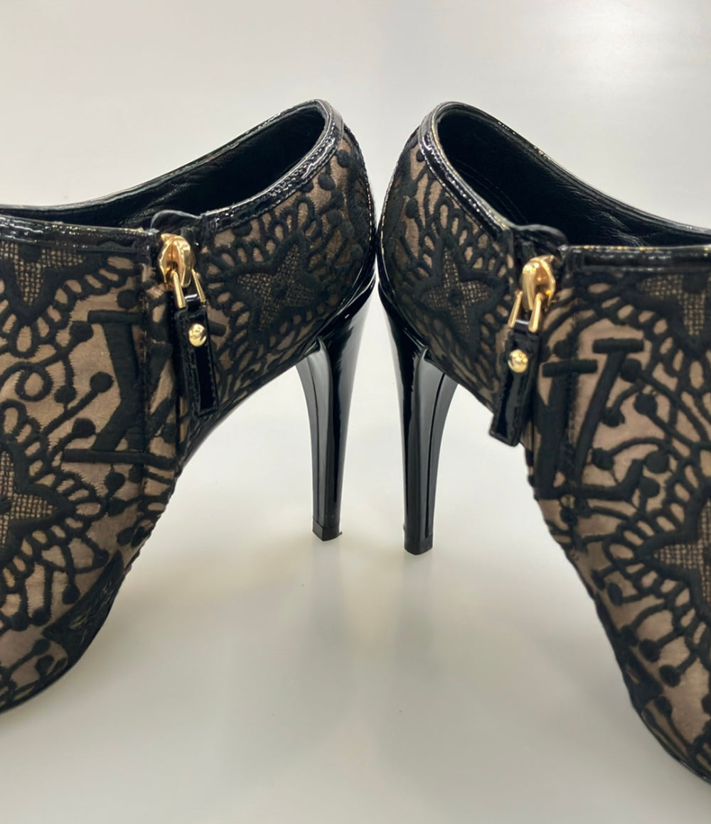 LOUIS VUITTON ブーティ オープントゥ レディース SIZE 36 1/2 (23.5cm LOUIS VUITTON ブーティ オープントゥ レディース SIZE 36 1/2 (23.5cm