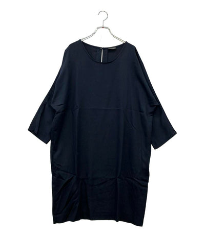 Emporio Armani 7分袖ワンピース 無地 SIZE 42 (L) エンポリオ・アルマーニ