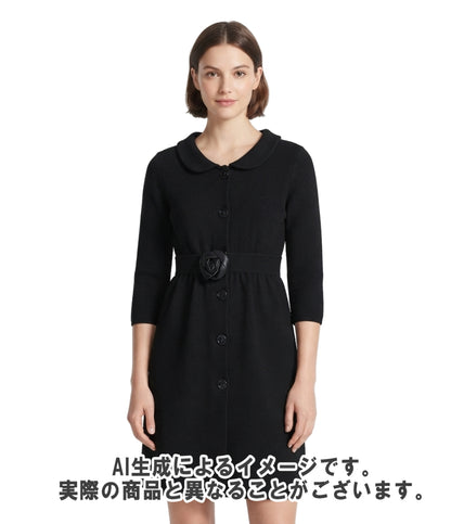 美品 Christian Dior ニットコート 1C24801GM528 レディース SIZE 36 (S) クリスチャンディオール