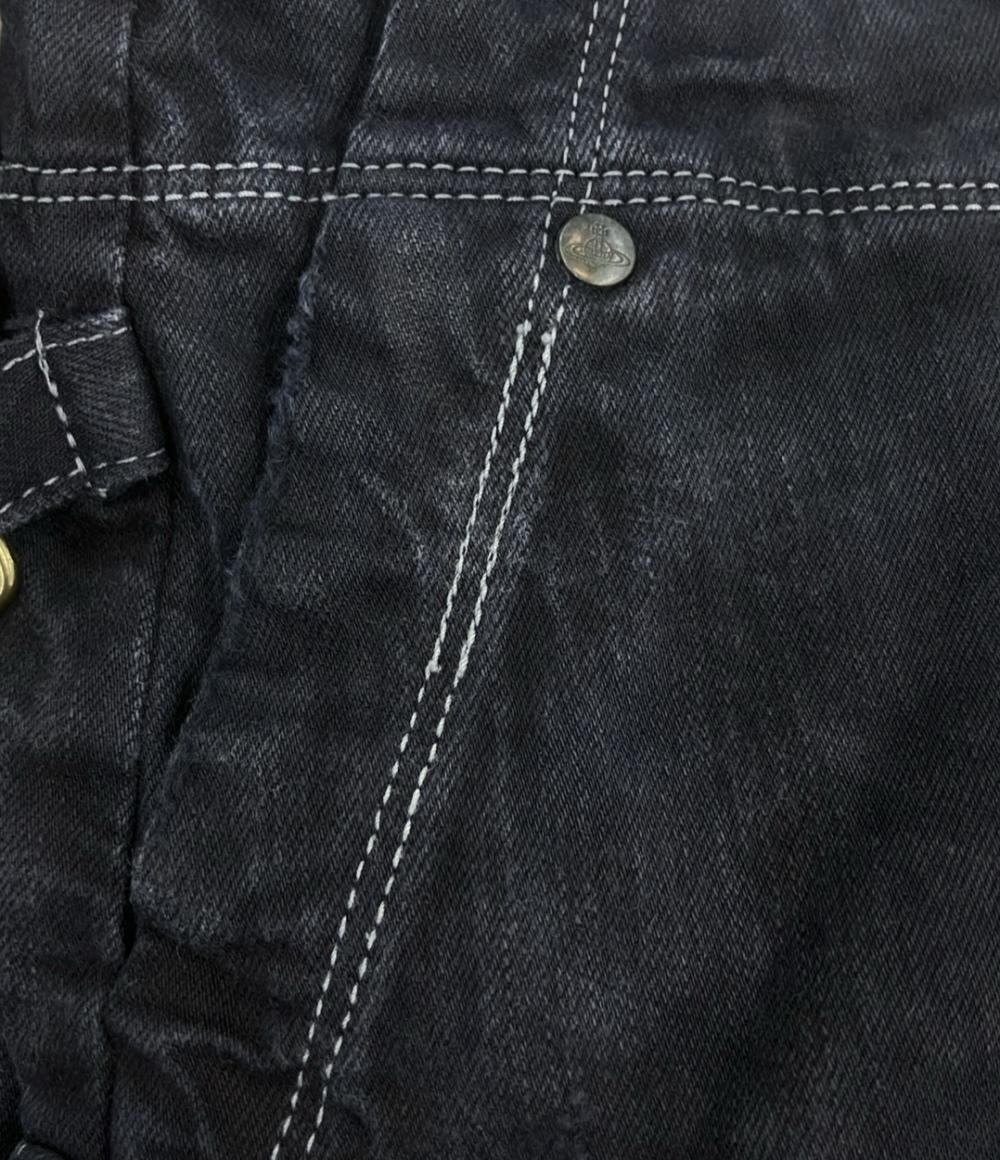 Vivienne Westwood ANGLOMANIA Lee デニムショートパンツ 358-03-76300 レディース SIZE M ヴィヴィアンウエストウッド アングロマニア リー