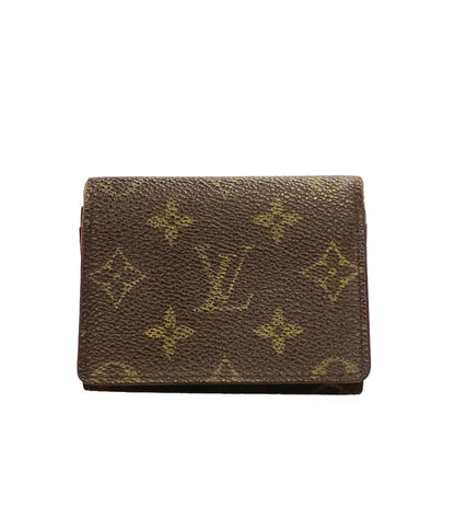 訳あり ルイヴィトン 名刺ケース カードケース アンヴェロップ・カルトドゥヴィジット モノグラム M62920 メンズ LOUIS VUITTON