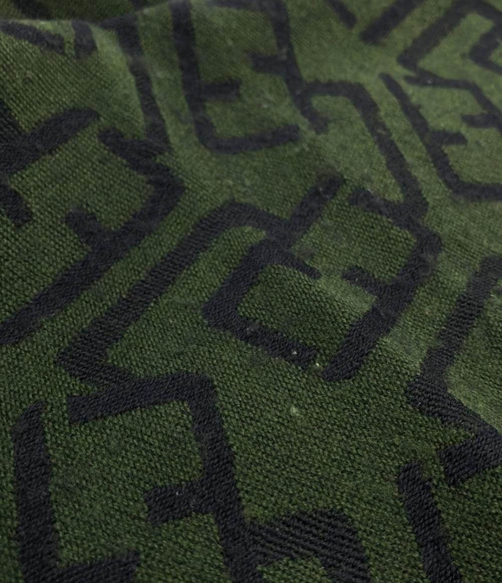 FENDI マフラー ウール100% ズッカ柄 z773823 ユニセックス フェンディ