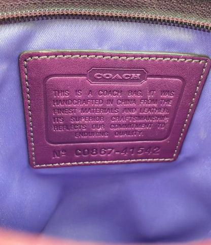 COACH ショルダーバッグ 斜め掛け シグネチャー 41542 レディース コーチ