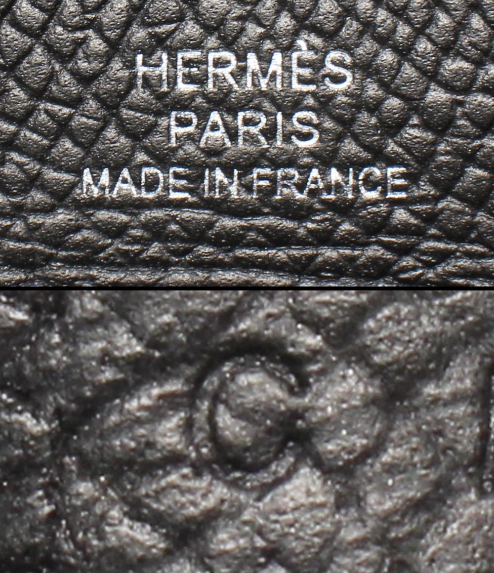 HERMES コインケース C刻印 シルバー金具 バスティア レディース メンズ エルメス