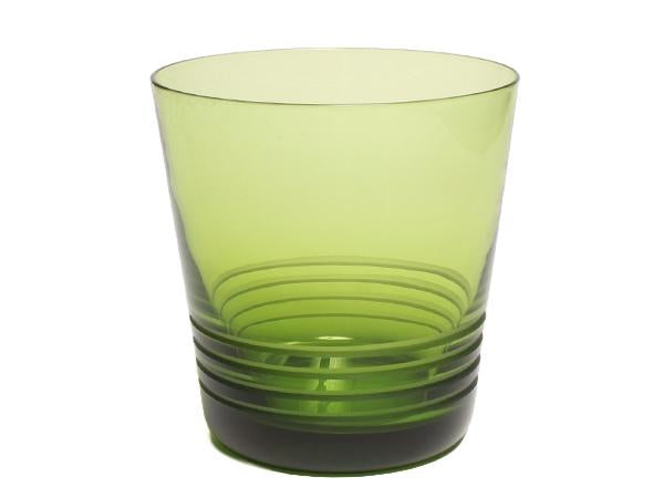 HERMES グラス タンブラー グリーン エルメス