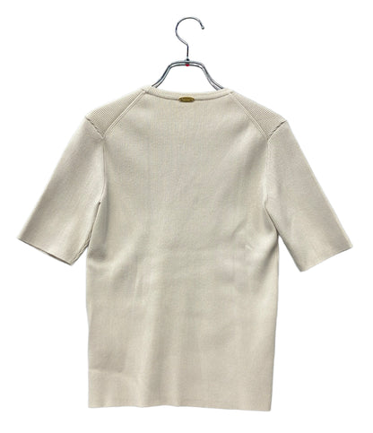 美品 MUSE 半袖 クルーネック プルオーバー レディース ミューズ