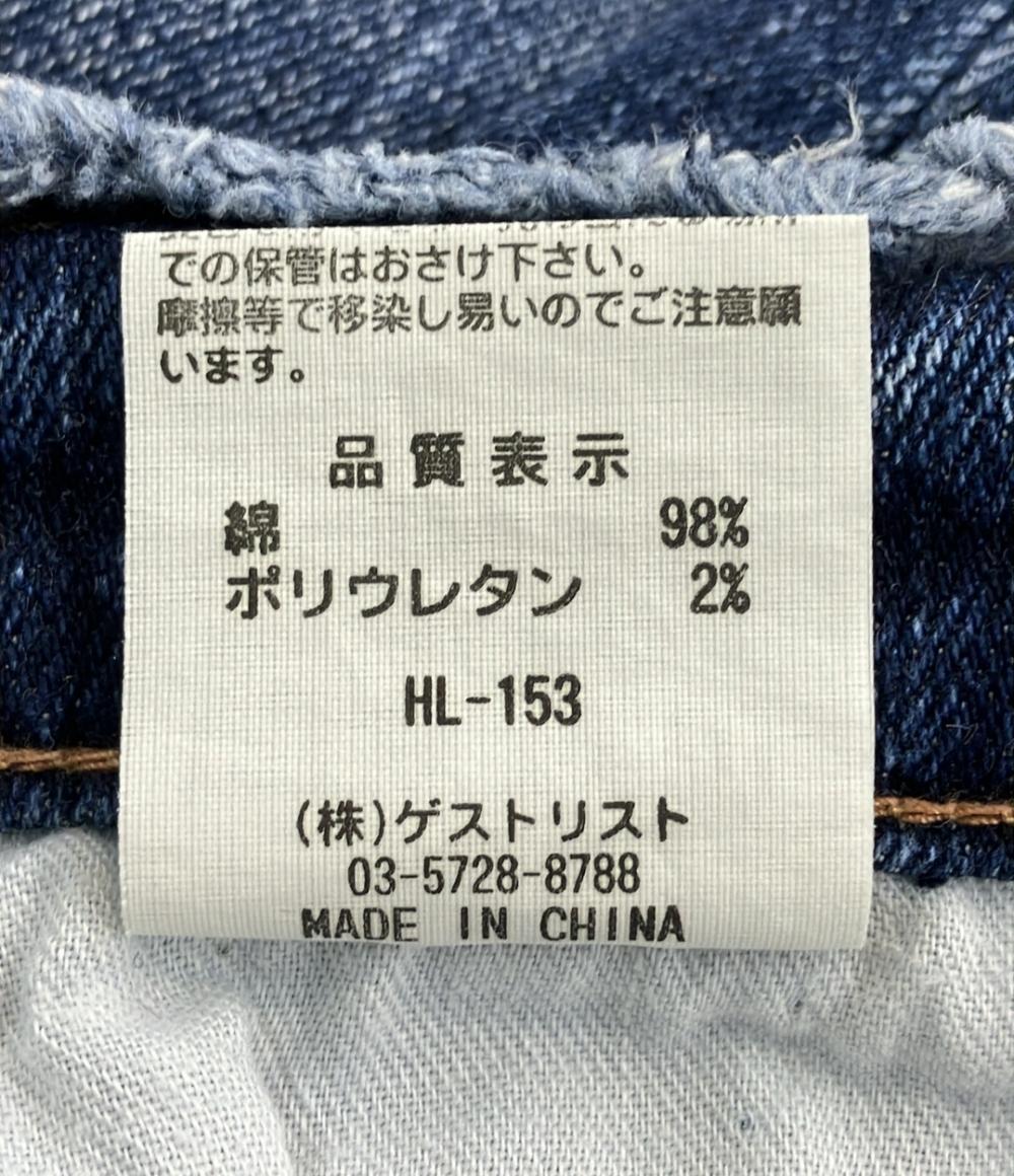 ヘルシー カットオフデニムパンツ ウォッシュ加工 レディース SIZE 22 (S) Healty