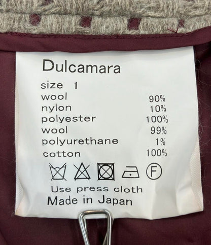 ドゥルカマラ テーラードジャケット スクエアメッシュ ニットジャケット D223-J371 メンズ SIZE 1 (S) Dulcamara