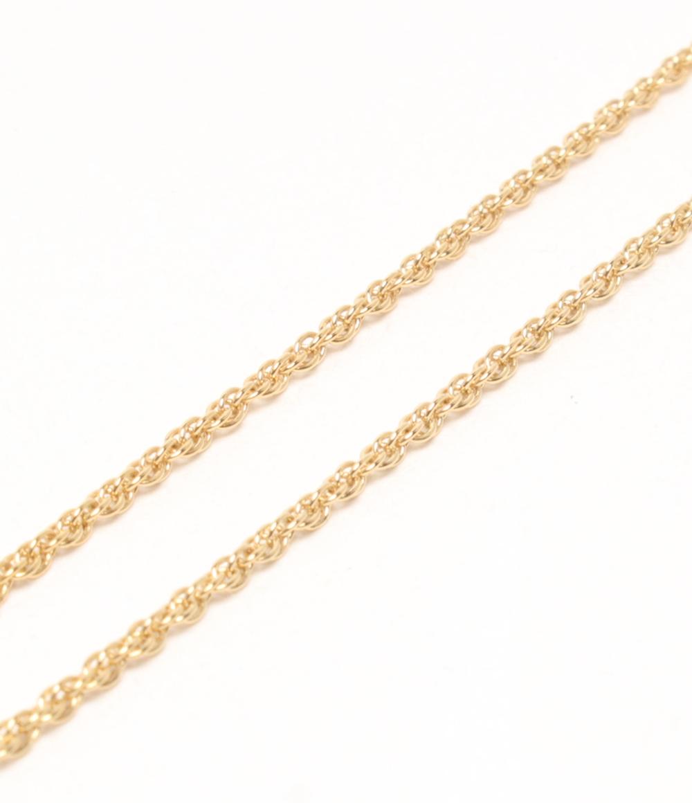 美品 NINA RICCI ネックレス ロゴ ハートモチーフ レディース ニナリッチ