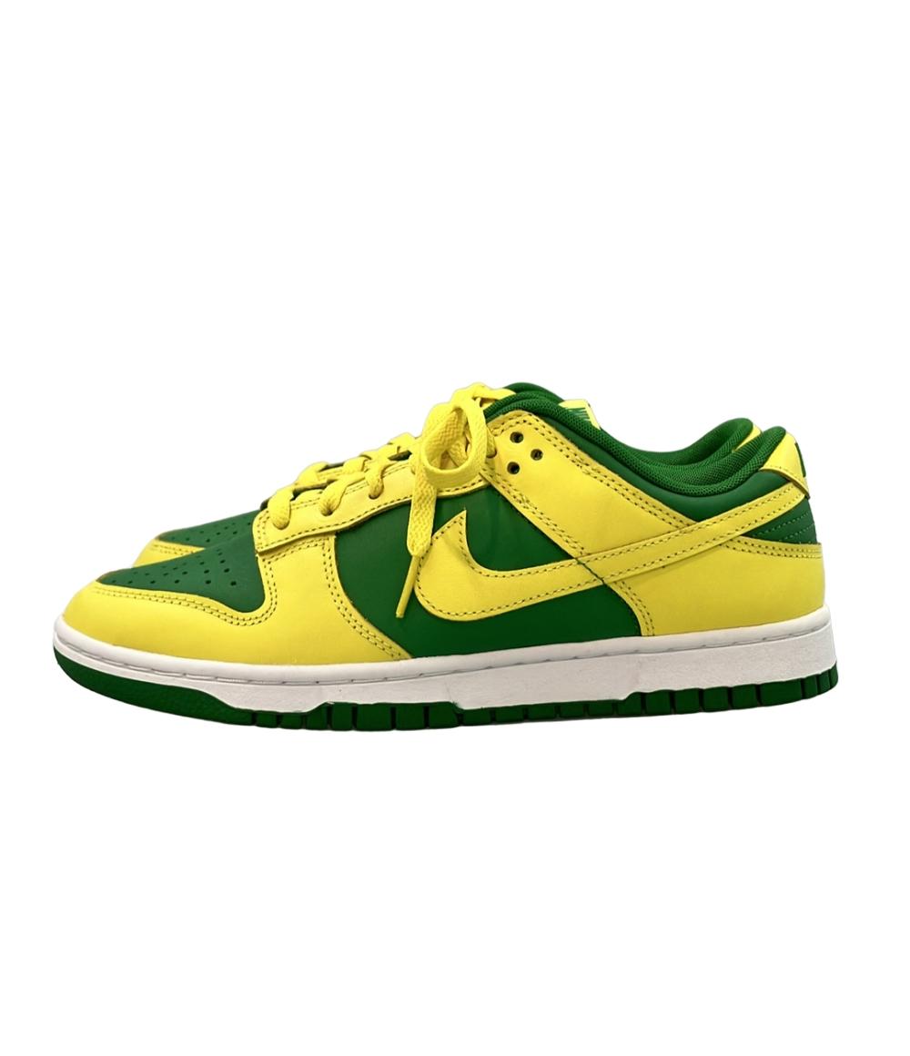 美品 NIKE ローカットスニーカー リバース ブラジル ダンク ロー DV0833-300 メンズ SIZE 26.5 (M) ナイキ