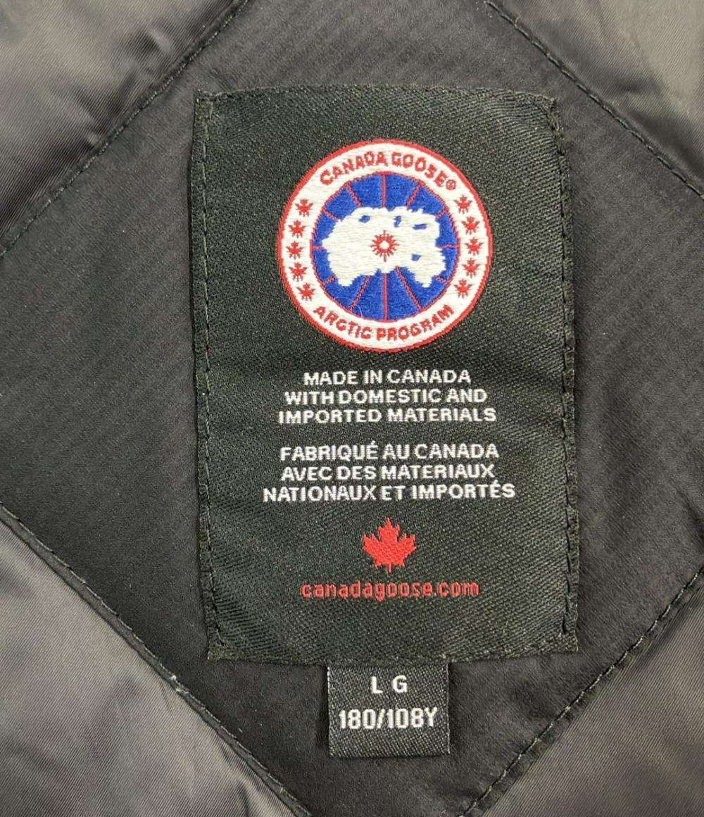 CANADA GOOSE ロッジ フーディー ダウンジャケット 5078M メンズ SIZE L カナダグース