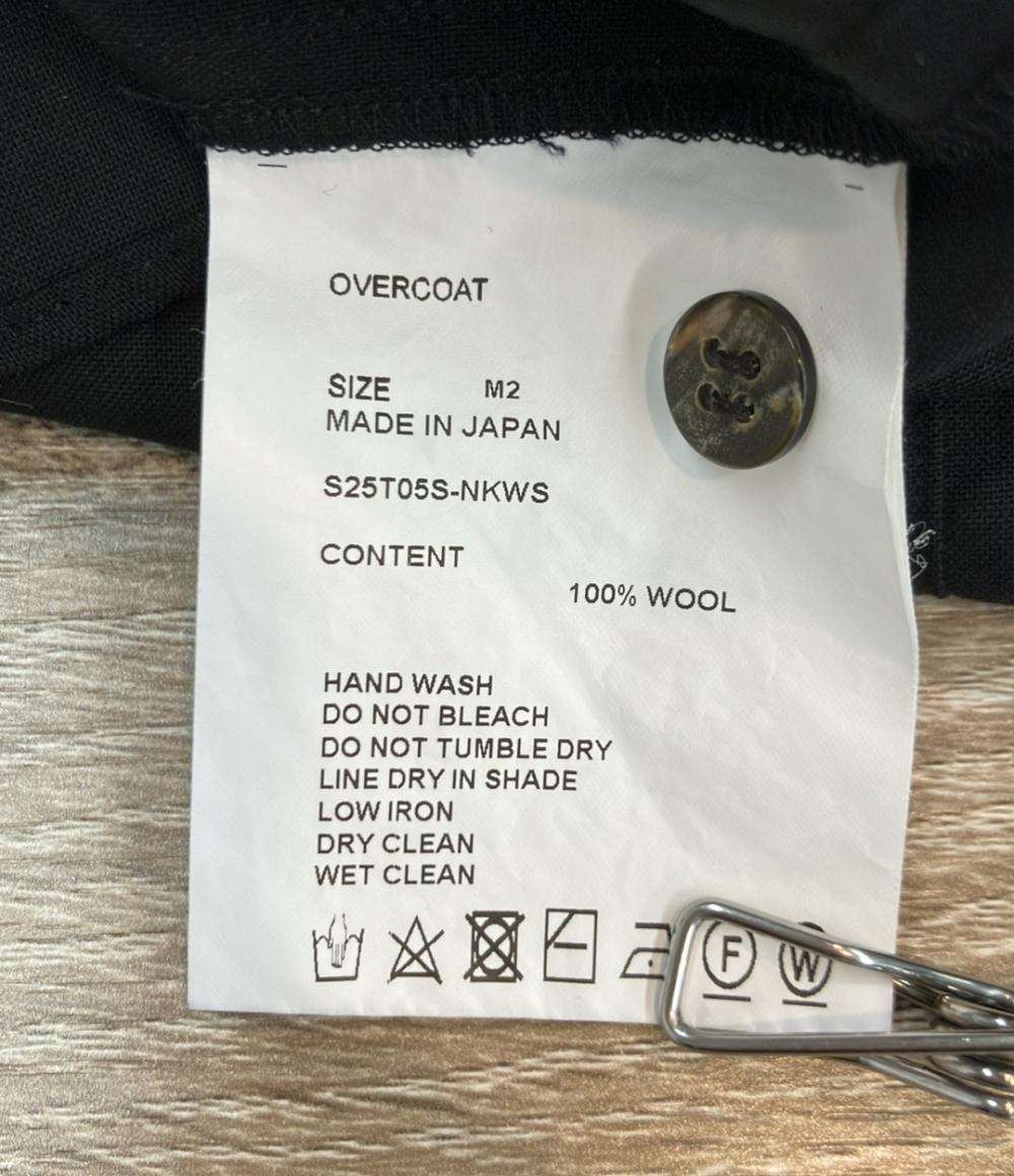 OVERCOAT 半袖シャツ Short Sleeve Shirt 7 ウール100% S25T05S-NKWS メンズ SIZE M オーバーコート