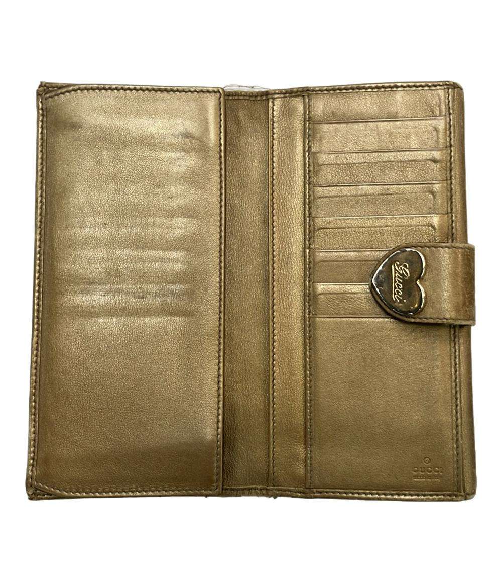 グッチ ダブルホック 二つ折り長財布 GGキャンバス 203550 2091 レディース GUCCI