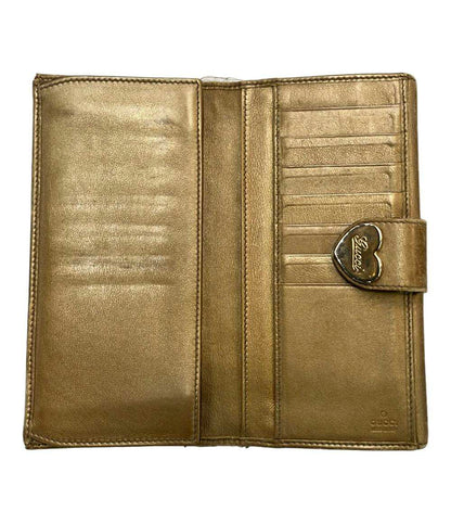 グッチ ダブルホック 二つ折り長財布 GGキャンバス 203550 2091 レディース GUCCI