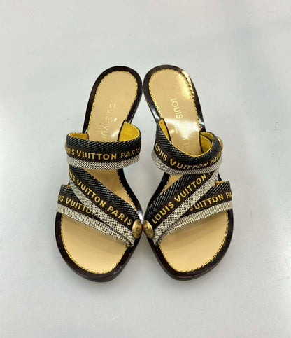 訳あり LOUIS VUITTON サンダル レディース SIZE 34 22(cm) ルイ・ヴィトン
