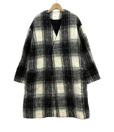 美品 ドメニコアンドサビオ ノーカラーコート レディース SIZE 38 (M) DOMENICO＋SAVIO