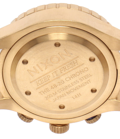 NIXON 腕時計 THE 48-20 CHRONO クオーツ ブルー A486-1922 メンズ ニクソン