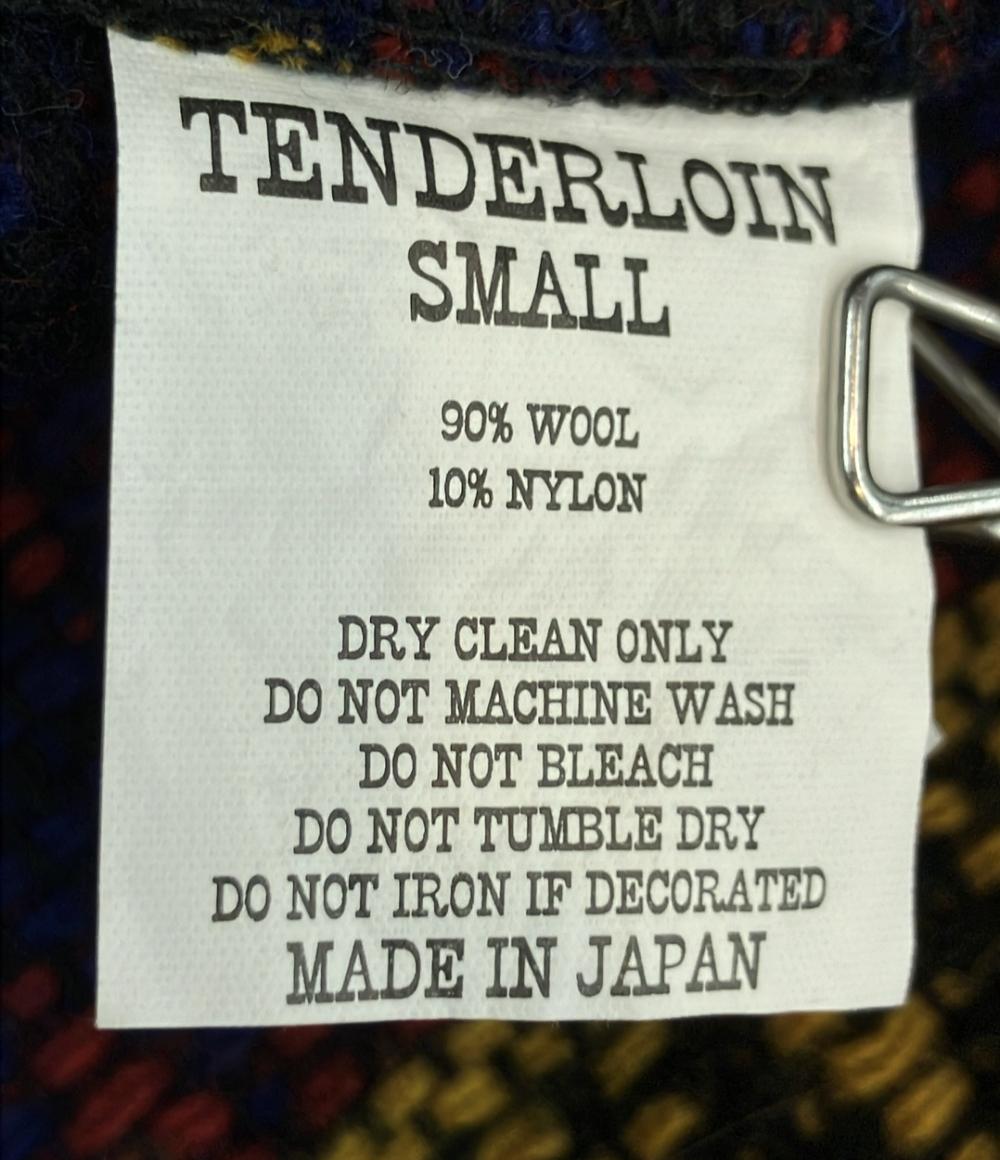 TENDERLOIN パーカー PARKA ZIPマルチカラー系フルジップニット ネイティブ メンズ SIZE S テンダーロイン