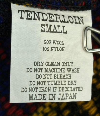 TENDERLOIN パーカー PARKA ZIPマルチカラー系フルジップニット ネイティブ メンズ SIZE S テンダーロイン