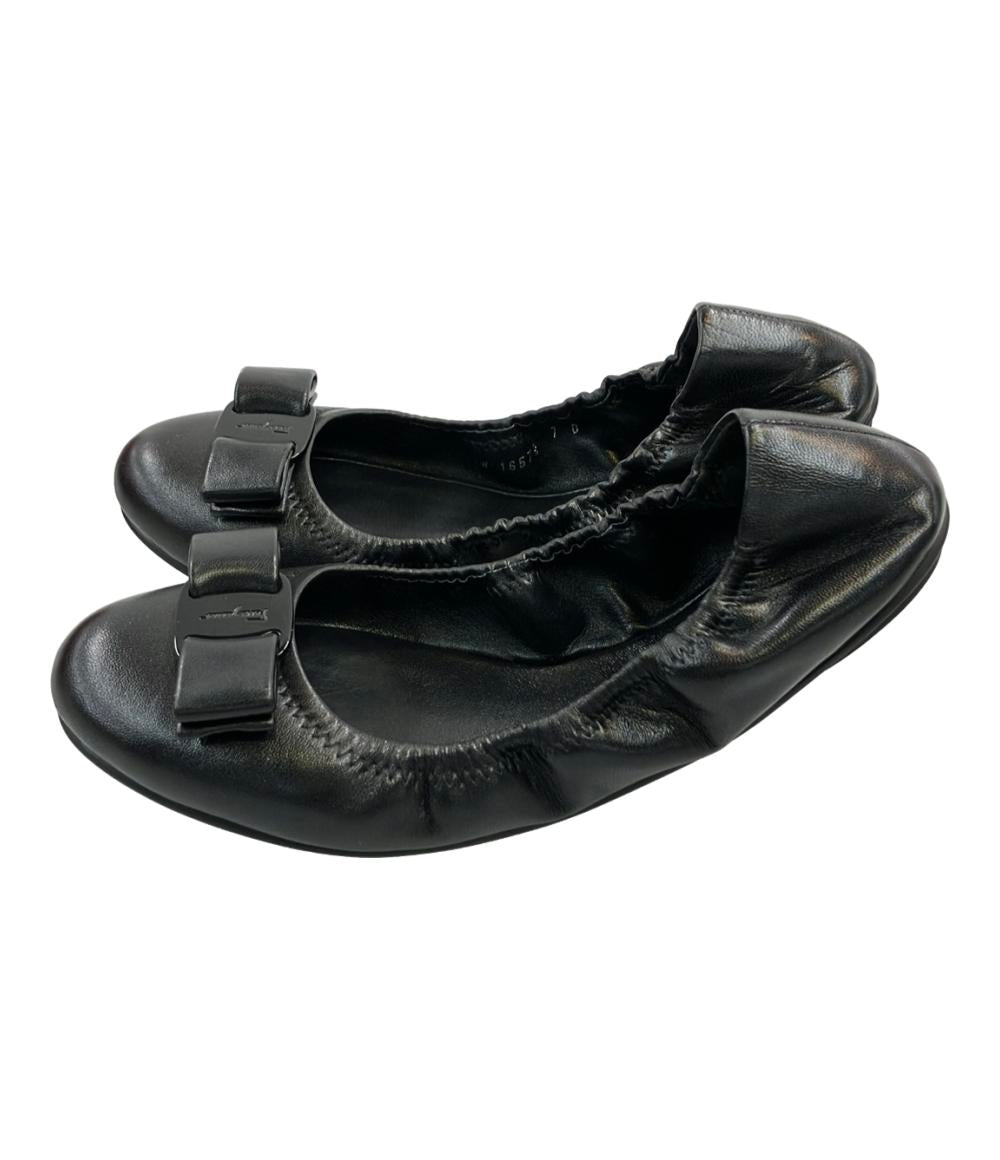 Salvatore Ferragamo フラットパンプス レディース SIZE 7 (24.1cm) サルヴァトーレフェラガモ