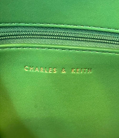 美品 CHARLES&KEITH 2way ハンドバッグ ショルダーバッグ 斜め掛け レディース チャールズ＆キース