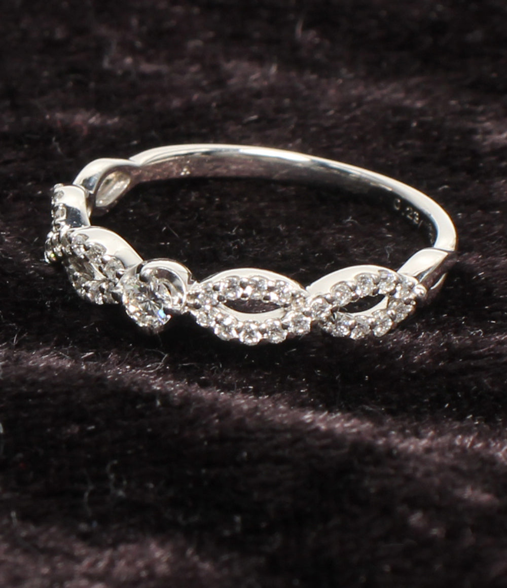 美品 VENDOME AOYAMA リング 指輪 Pt950 ダイヤ0.23ct レディース SIZE 11号 ヴァンドームアオヤマ