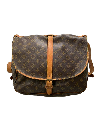 LOUIS VUITTON ショルダーバッグ 斜め掛け ソミュール35 モノグラム M42254 レディース ルイ・ヴィトン