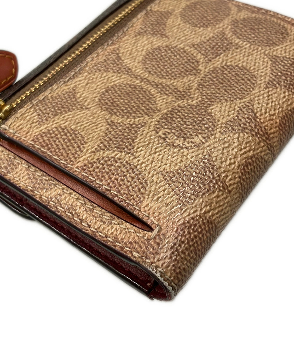 COACH 二つ折り財布 シグネチャー レディース コーチ