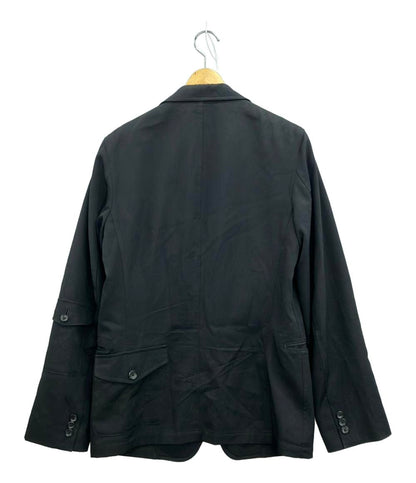 ヨウジヤマモトプールオム テーラードジャケット 胸ジップアップ メンズ SIZE 2 (L) Yohji Yamamoto POUR HOMME