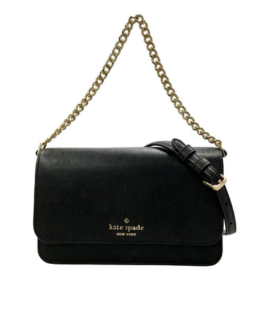美品 Kate Spade 2WAYショルダーバッグ 肩掛けチェーン 斜め掛け マディソン スモール フラップ クロスボディ KC586 レディース ケイトスペード