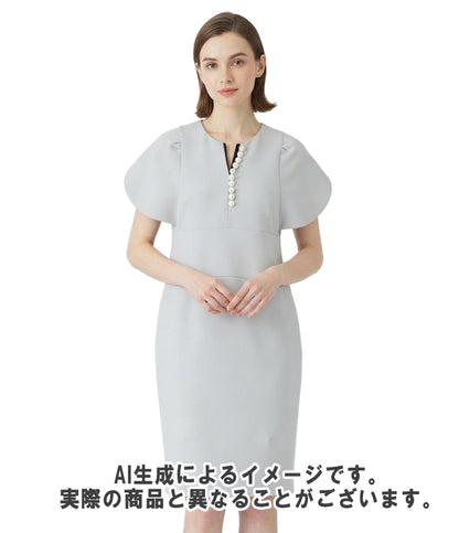 YOKO CHAN 半袖ワンピース レディース SIZE 36 (XS) ヨーコチャン