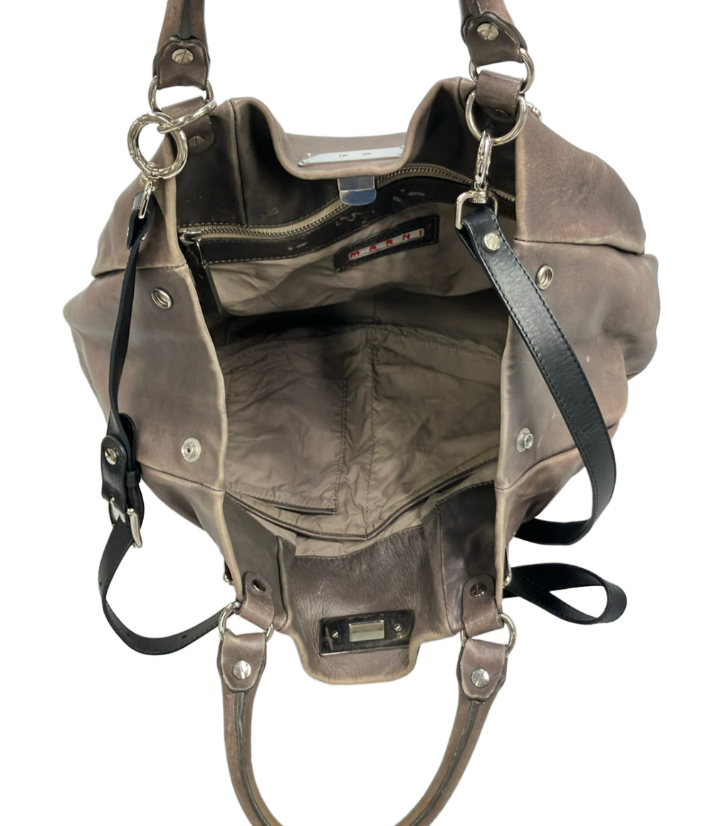 MARNI トートバッグ ショルダーバッグ 2WAY 斜め掛け レディース マルニ