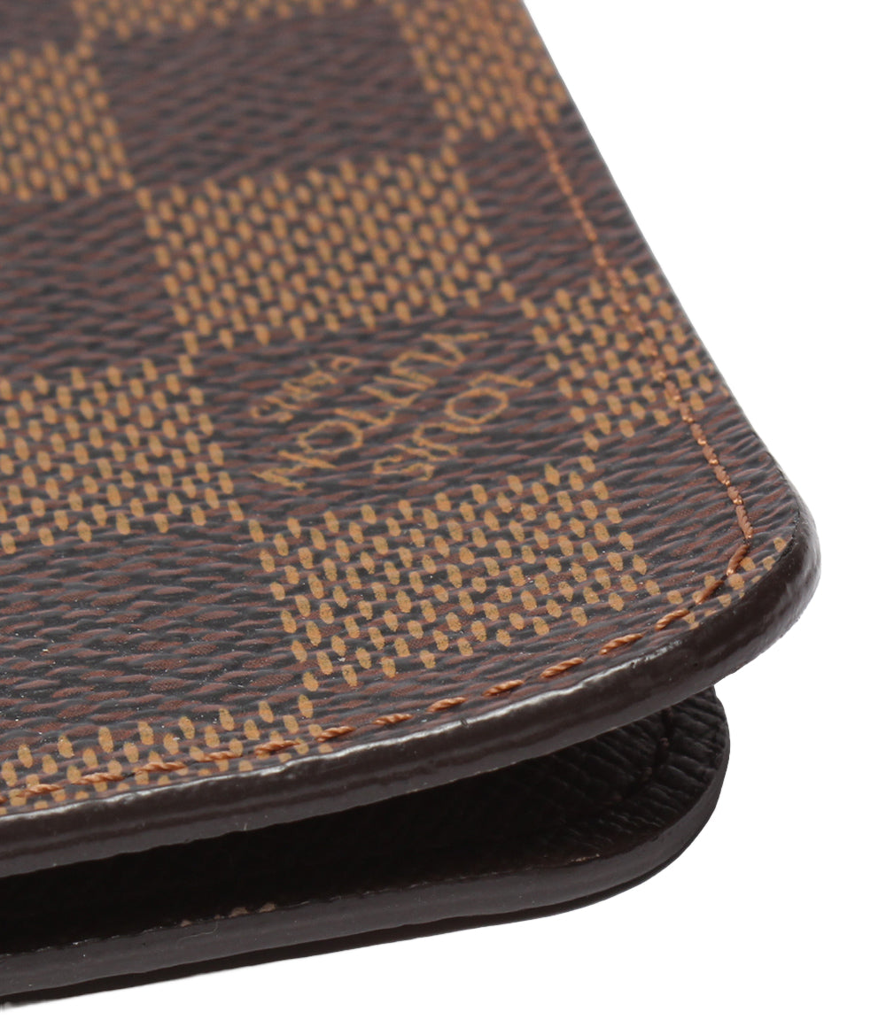 美品 LOUIS VUITTON 手帳カバー アジェンダ・ビューロー ダミエ R21065 メンズ レディース ルイ・ヴィトン