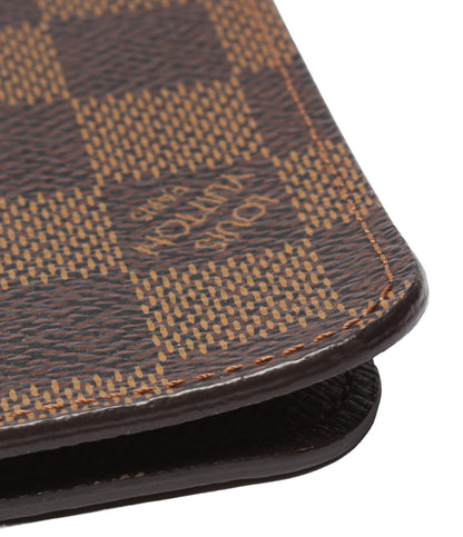 美品 LOUIS VUITTON 手帳カバー アジェンダ・ビューロー ダミエ R21065 メンズ レディース ルイ・ヴィトン