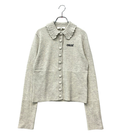 美品 Chloe PARIS 長袖 ニット CH26SMC035300NM レディース SIZE M クロエ パリス