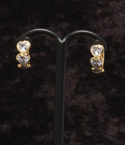 美品 Kate Spade ピアス ハートモチーフ レディース ケイトスペード