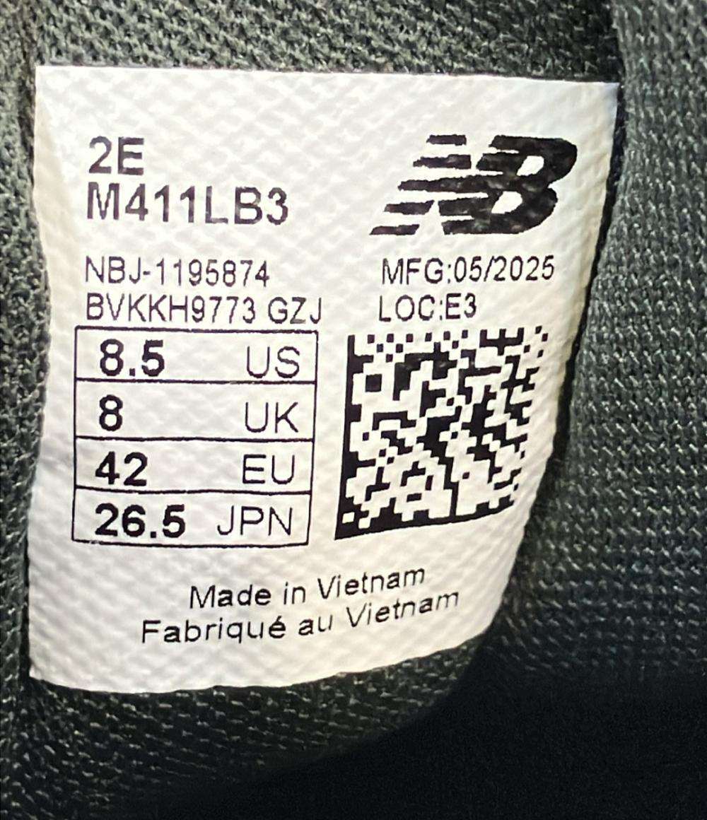 NEW BALANCE ローカットスニーカー M411LB3 メンズ SIZE 26.5 (M) ニューバランス