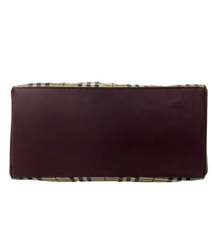 BURBERRY BLUE LABEL ハンドバッグ チェック レディース バーバリーブルーレーベル