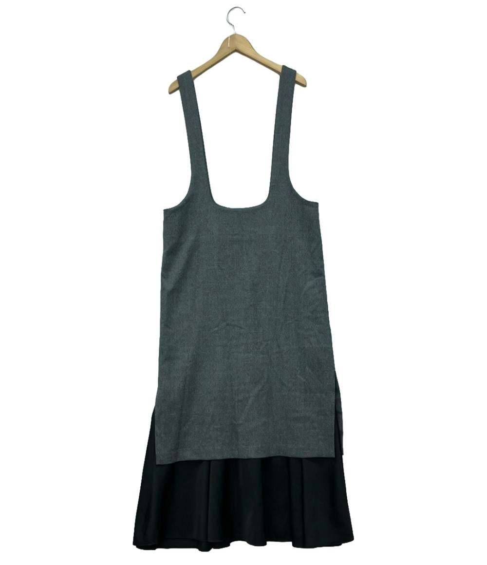 美品 エンフォルド レイヤードジャンパースカート レディース SIZE 38 (S) ENFOLD