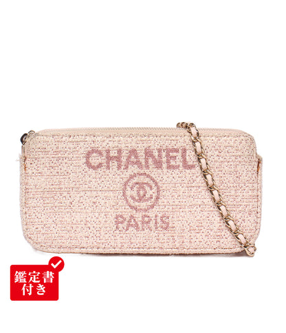 CHANEL チェーンウォレット ショルダーバッグ 肩掛け 斜め掛け ゴールド金具 27番台 レディース シャネル