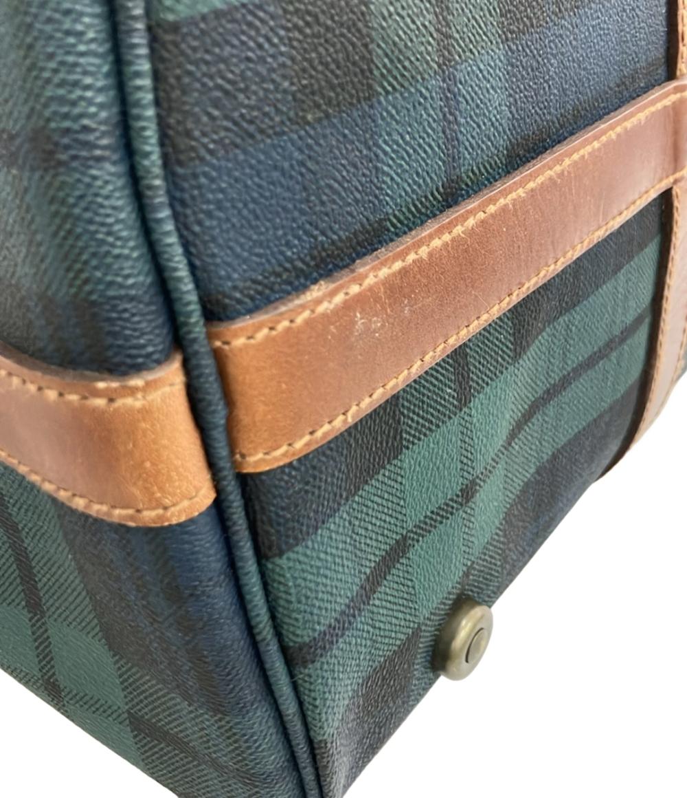 POLO RALPH LAUREN ボストンバッグ ショルダーバッグ 2WAY 斜め掛け チェック柄 レディース ポロラルフローレン