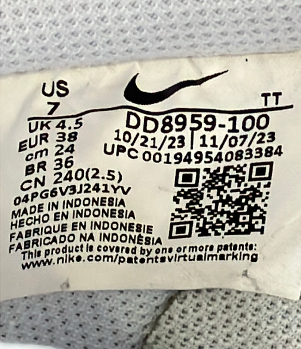 NIKE ローカットスニーカー エア フォース 1 '07 DD8959-100 レディース SIZE 24.0 ナイキ