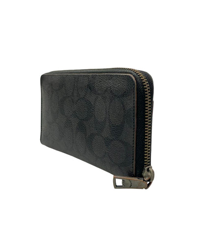 COACH ラウンドファスナー長財布 シグネチャー F25517 メンズ コーチ