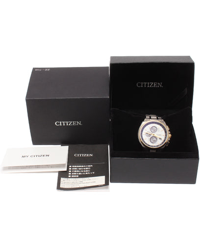 CITIZEN 腕時計 アテッサ ソーラー ホワイト H804-T026974 メンズ シチズン